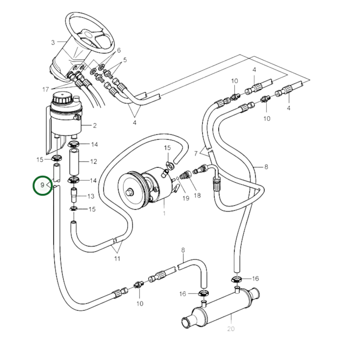 872973 - Return Hose