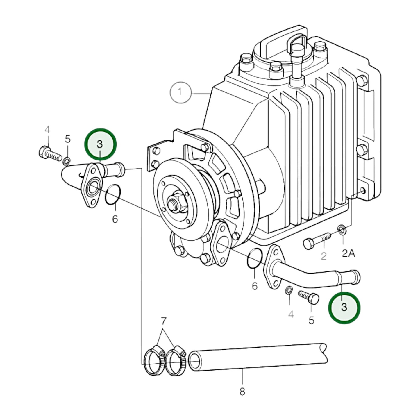 873150 - Coolant Pipe