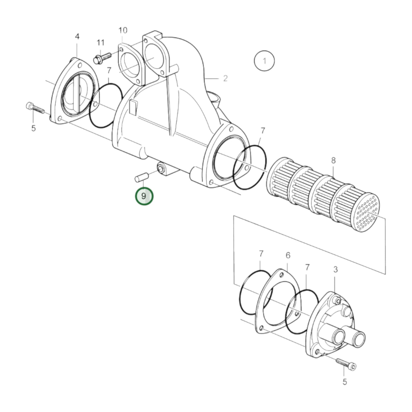 888614 - Spring Pin
