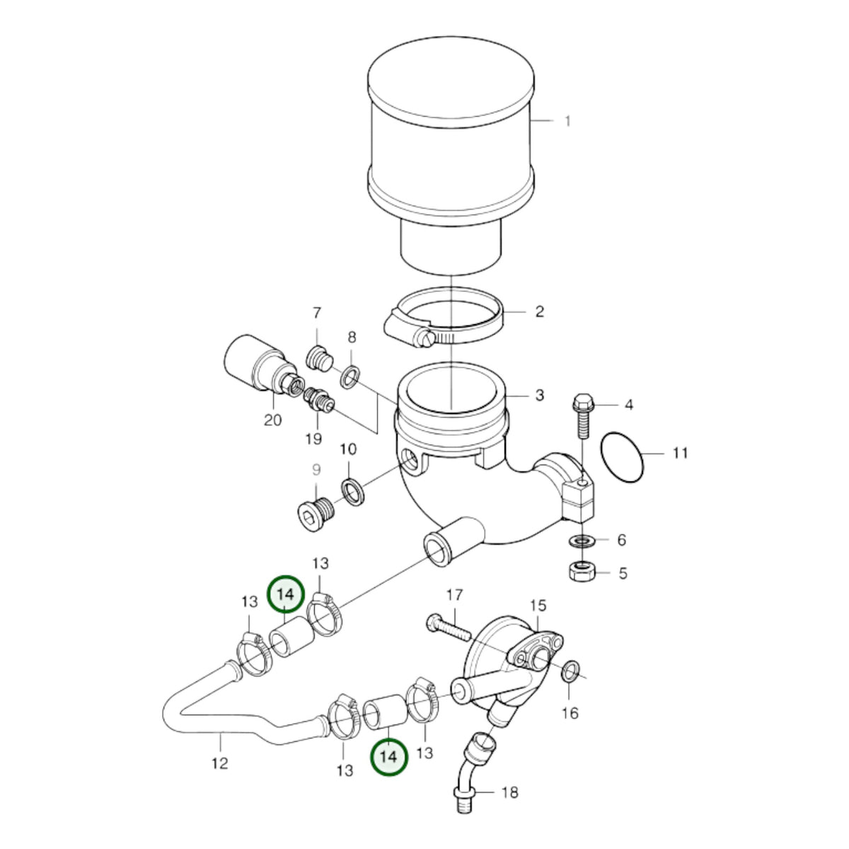 888814 - Connection Hose