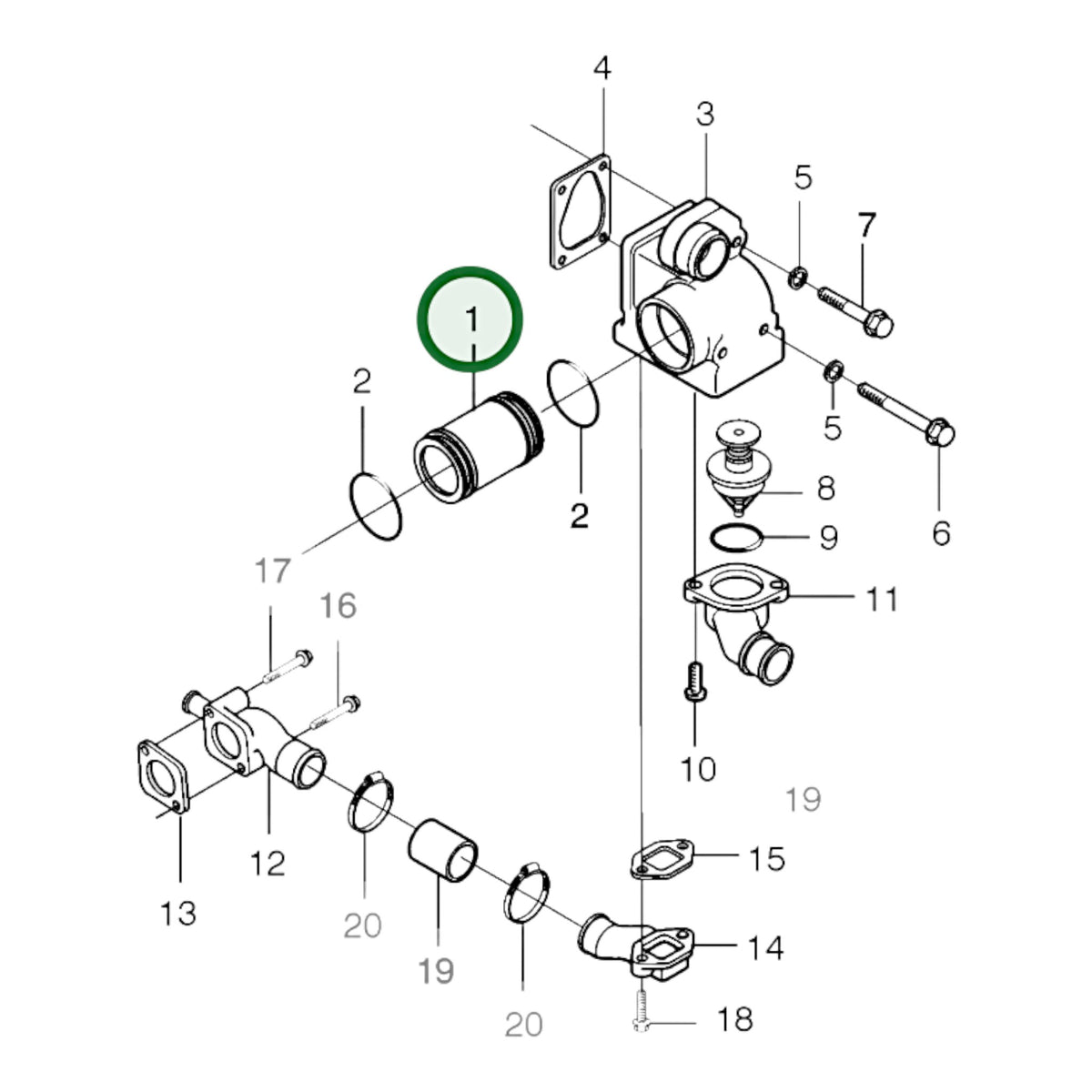888827 - Water Pipe