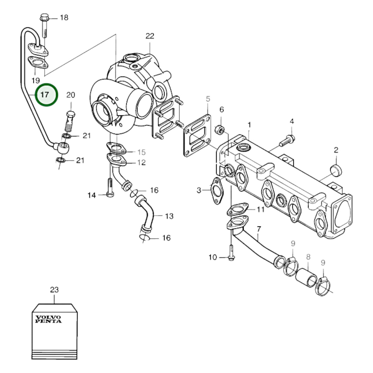 888871 - Lubricant Line