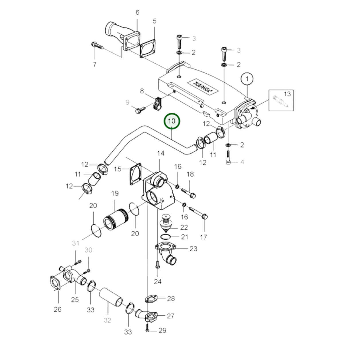 888896 - Seawater Pipe