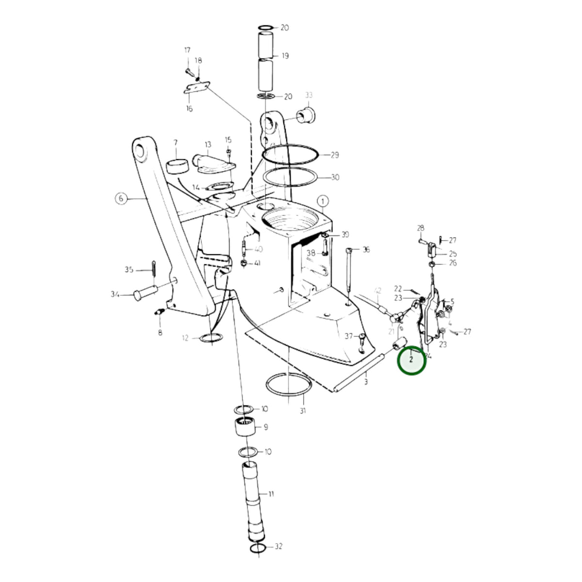 897829 - Gear Yoke