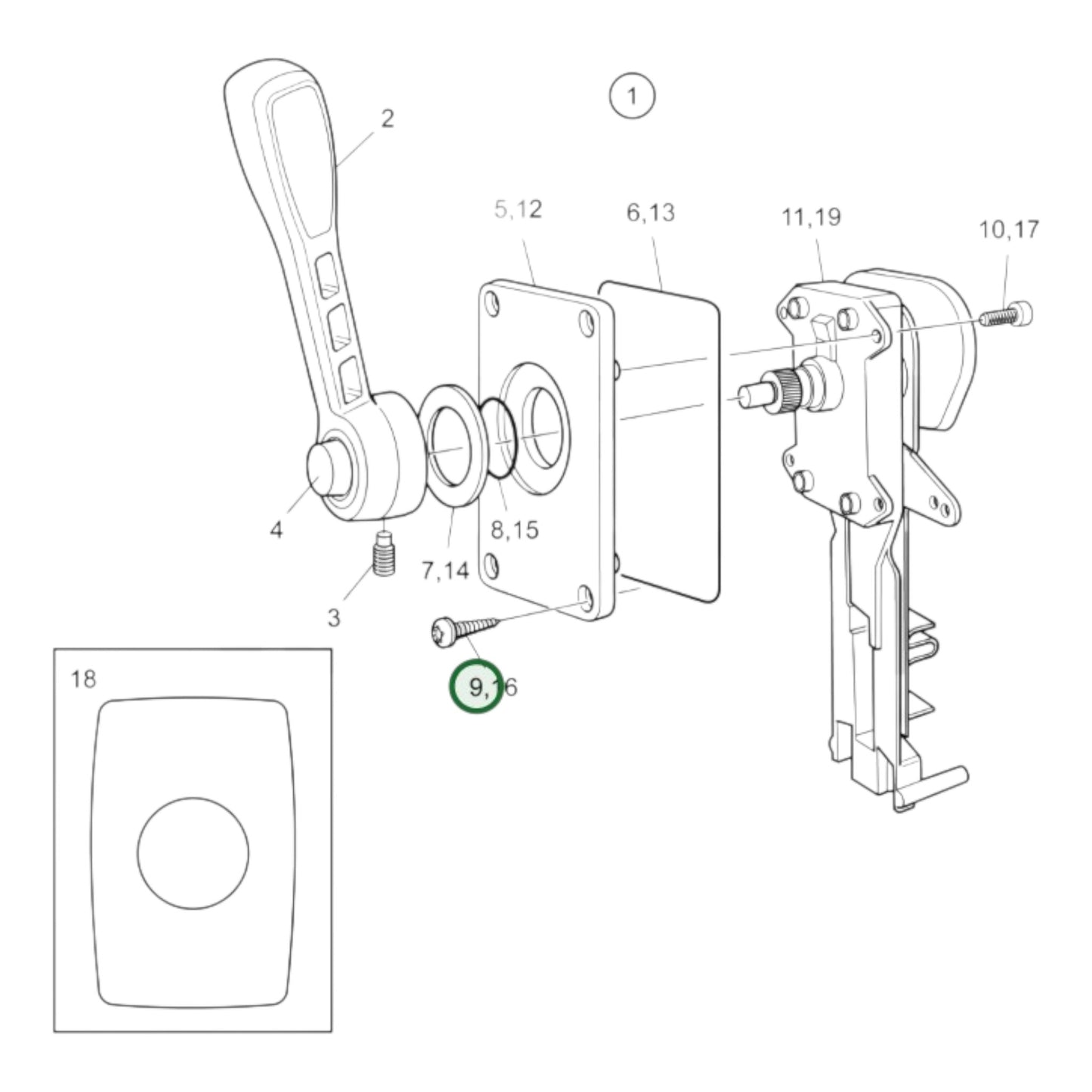 996833 - Six Point Socket Screw