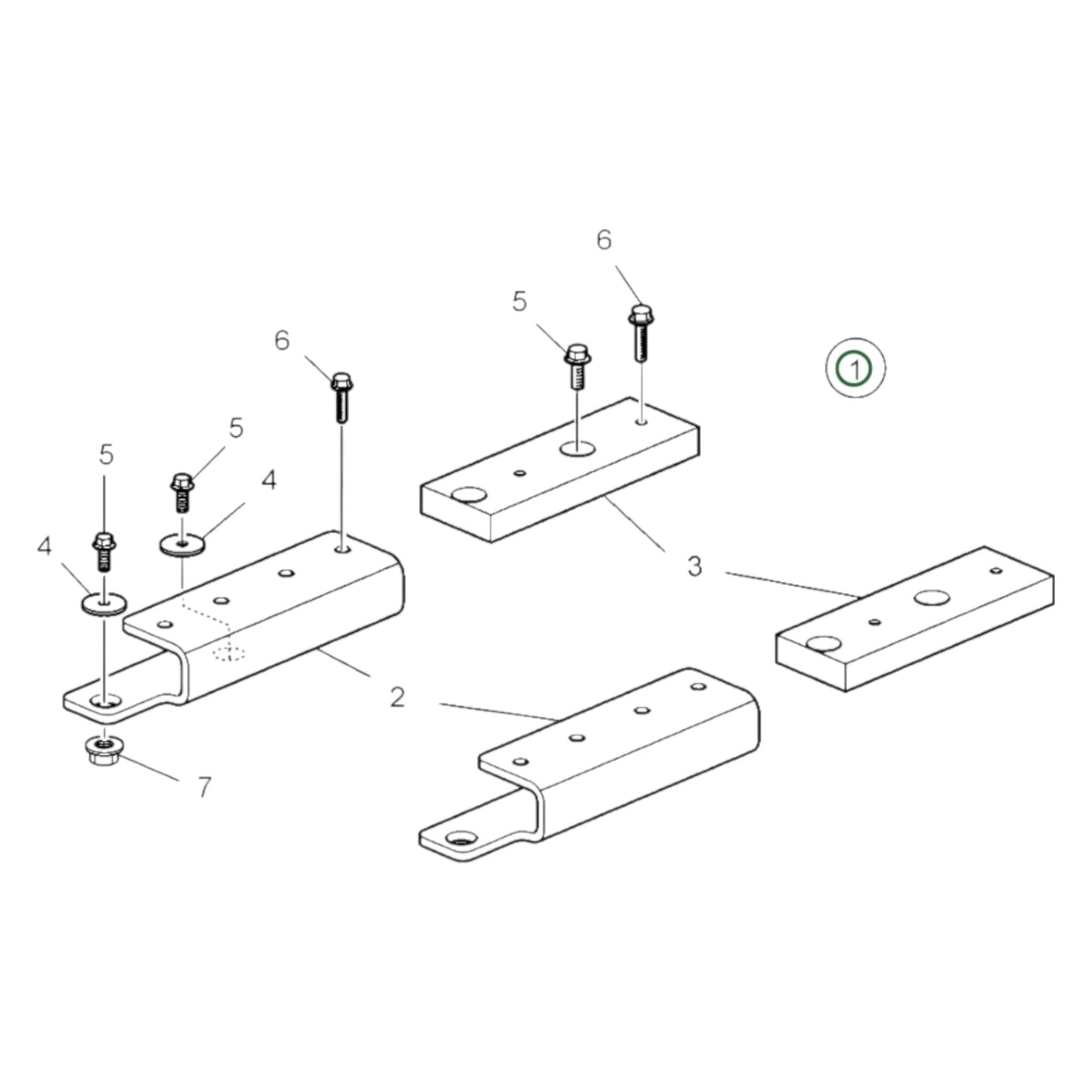 22567203 - Engine Bracket Kit