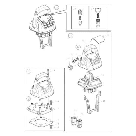 21766366 - Lever Knob Spare Part