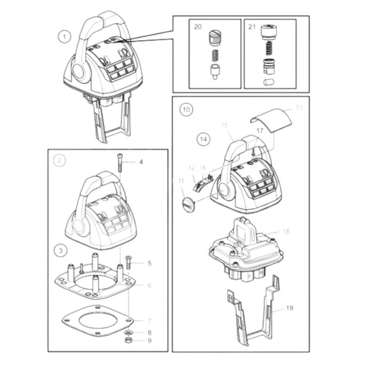 21766371 - Lever Knob Spare Part