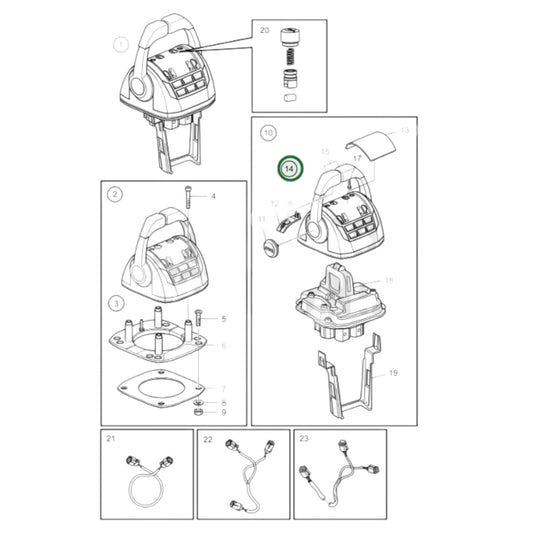 21766372 - Lever Knob Spare Part