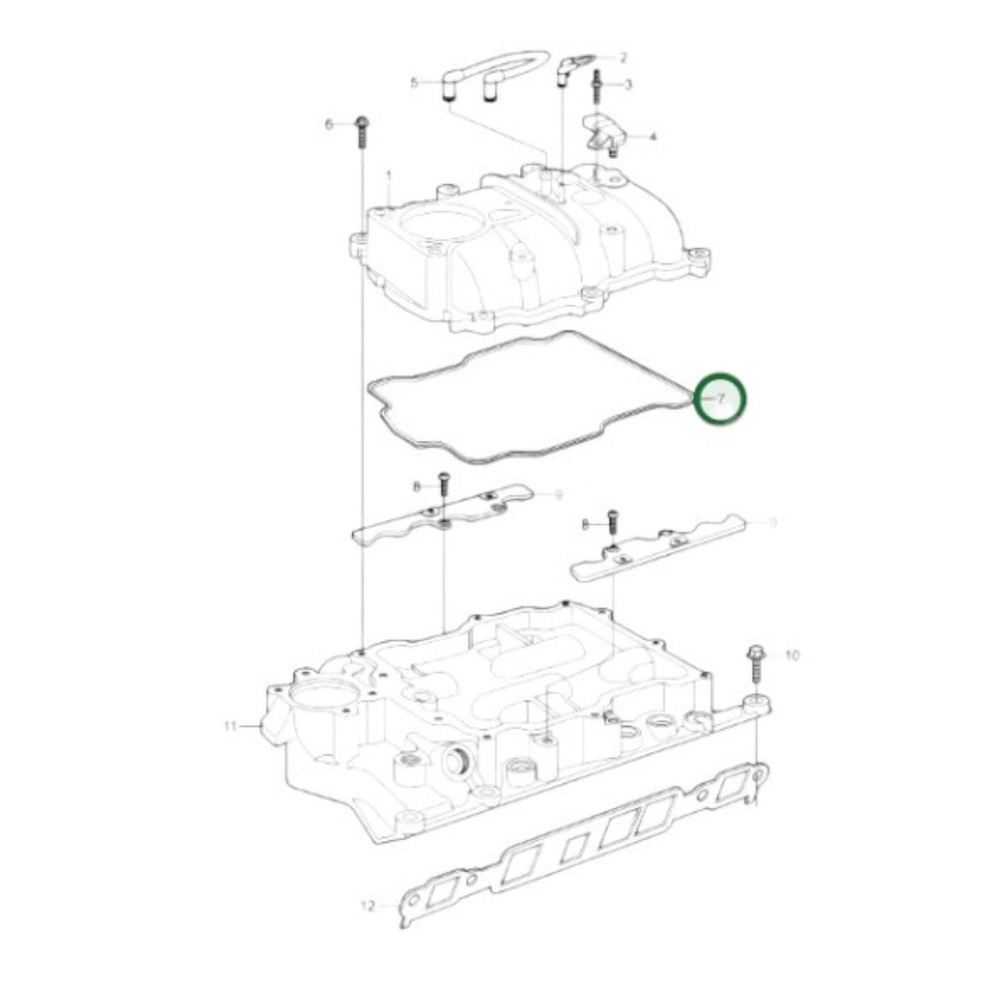 3859016 - Intake Gasket