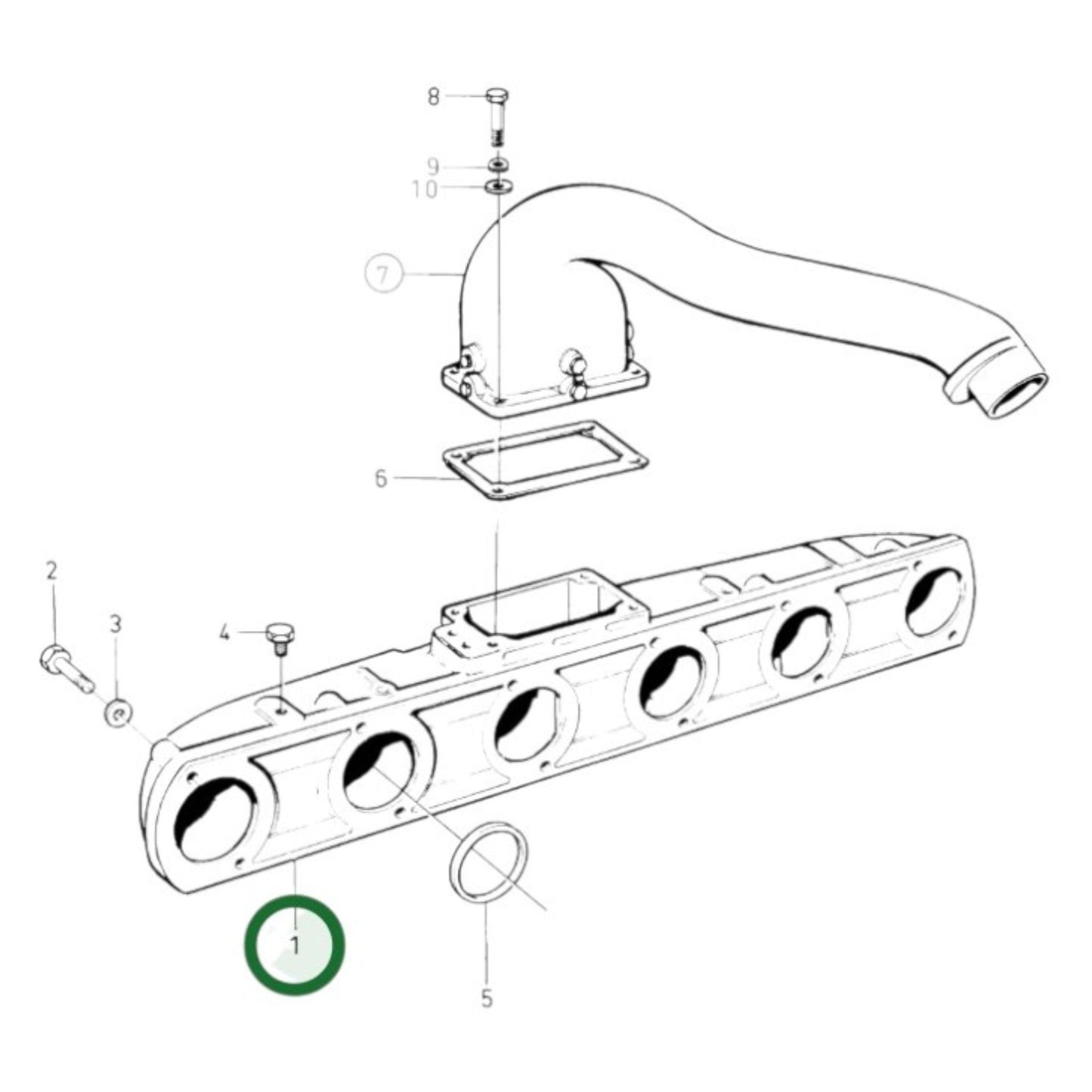 468988 - Inlet Manifold