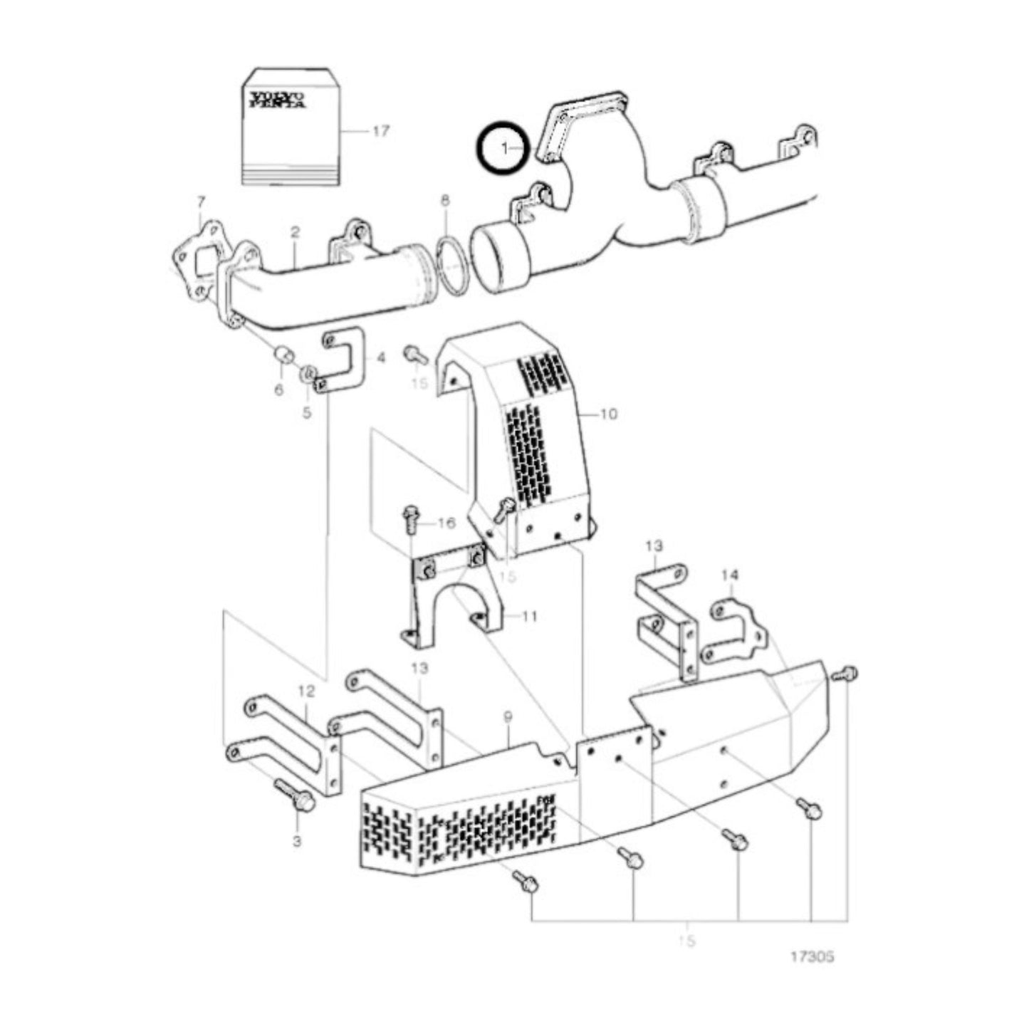 836266 - Exhaust Pipe