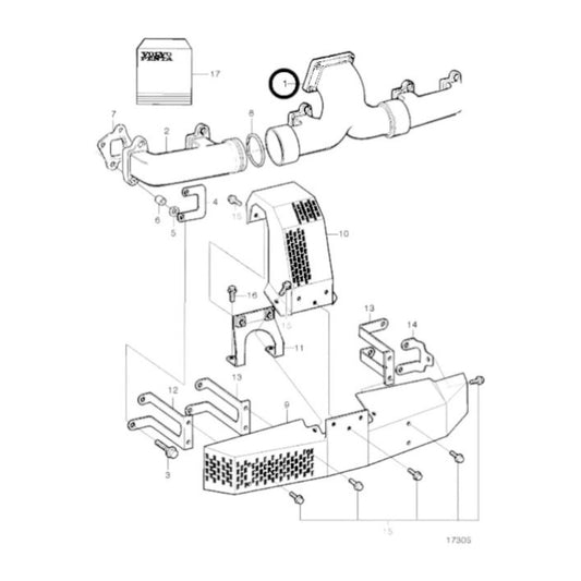 836266 - Exhaust Pipe