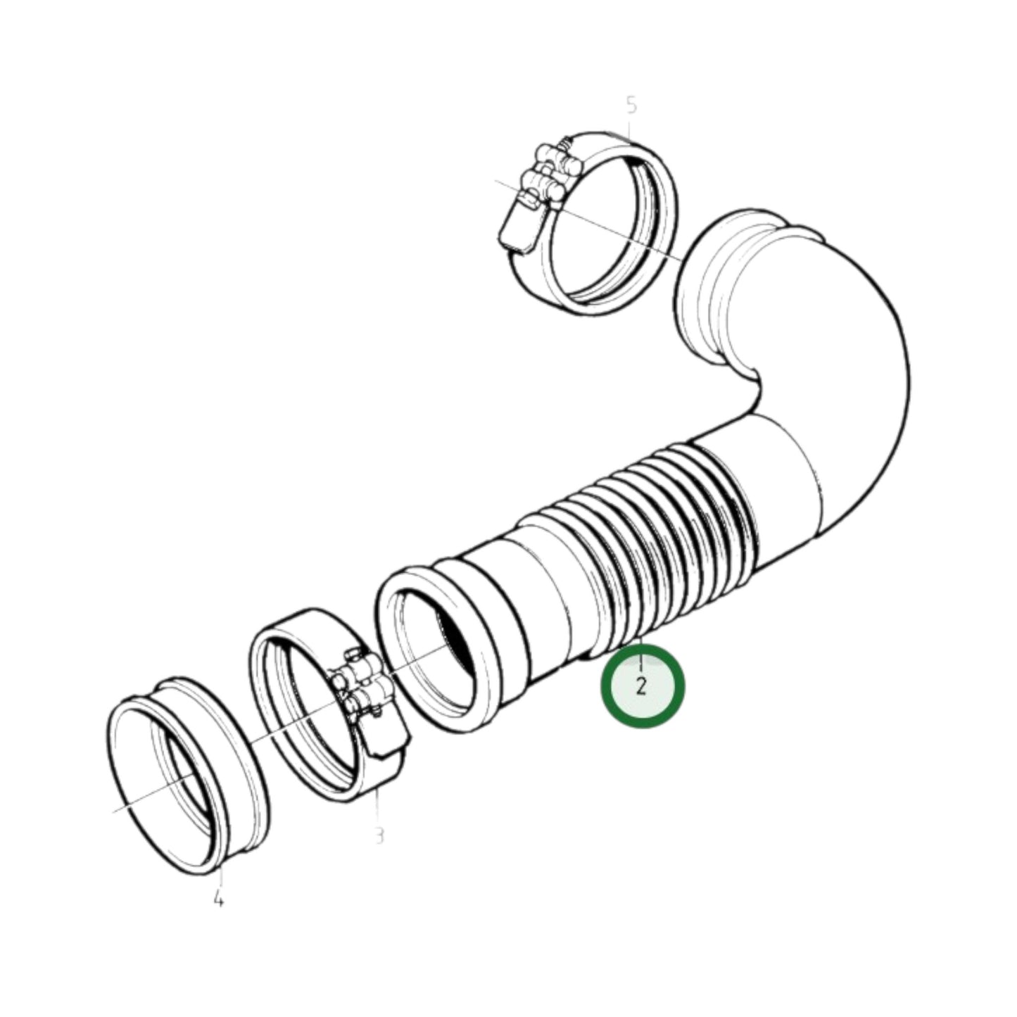 859999 - Exhaust Pipe Elbow
