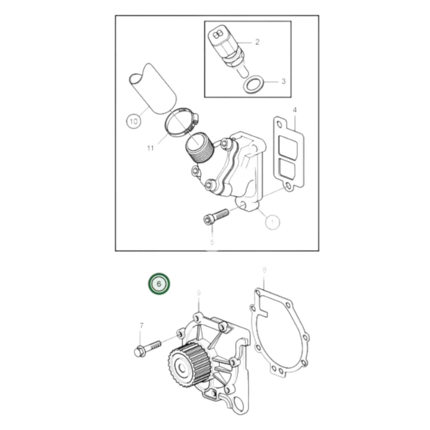 8694630 - Water Pump Kit