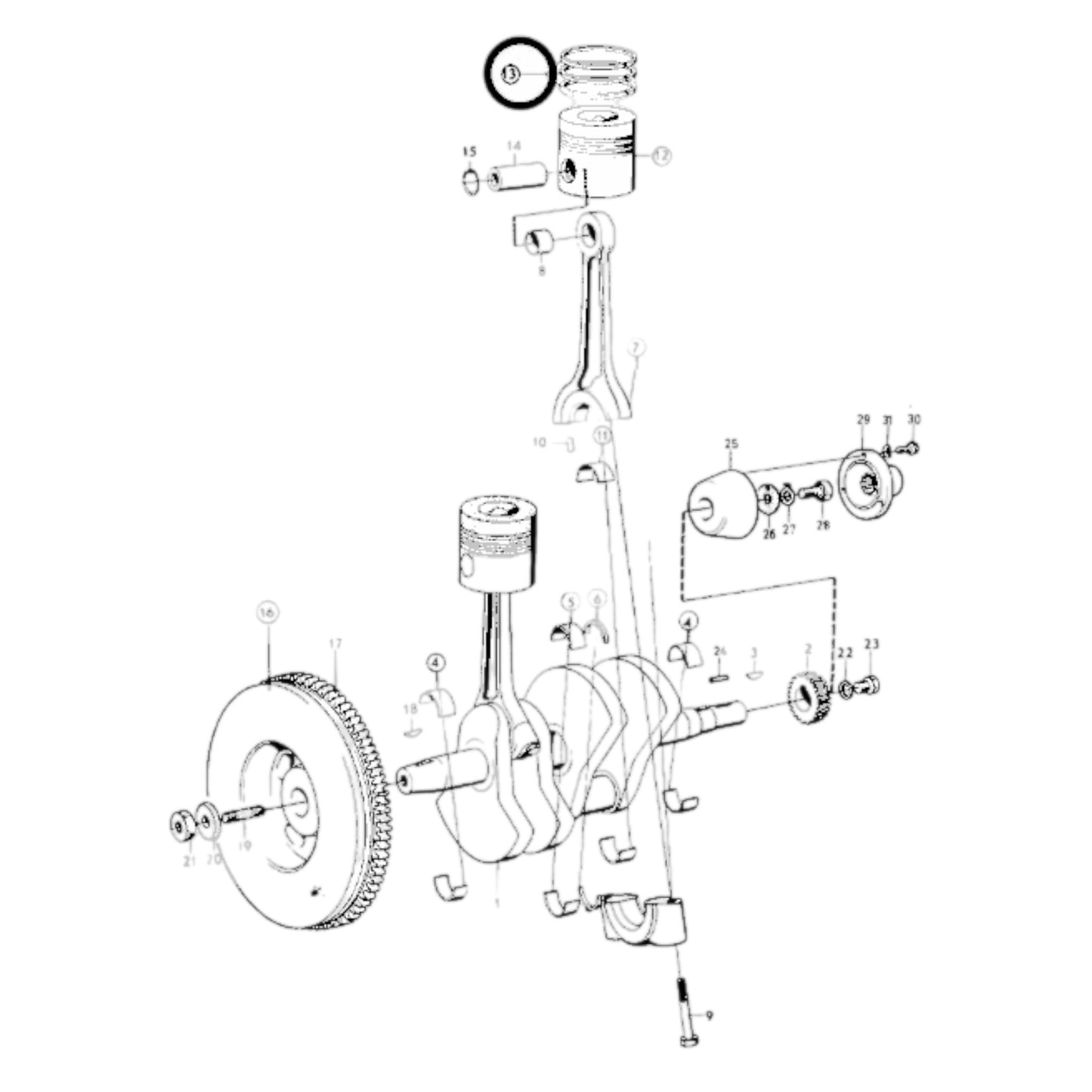 875548 - Piston Ring Kit