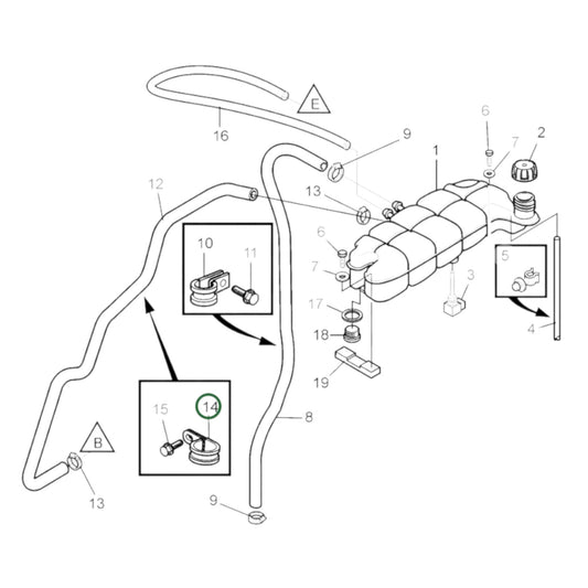 888852 - Attaching Clamp