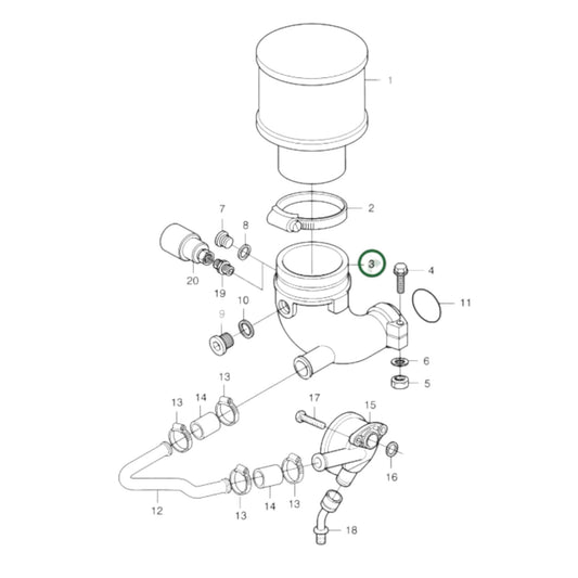 888888 - Air Inlet Pipe